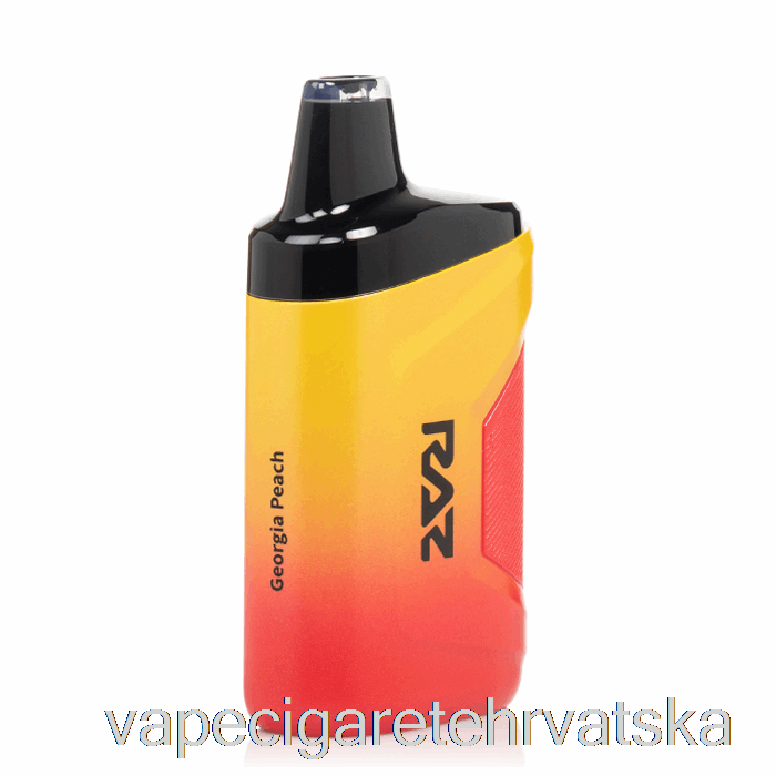 Vape Hrvatska Raz Ca6000 0% Zero Nicotine Disposable Georgia Peach